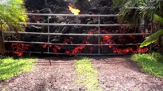 Watch Lava Destroy Everything In Its Path [upl. by Ellecram]