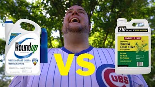 Glyphosate vs Round up  The ULTIMATE LAWN AND WEED KILLER [upl. by Iralav194]