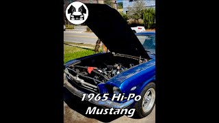 Start up of a HiPo 1965 Mustang Faskback with rare Arvinode exhaust shorts [upl. by Volding]