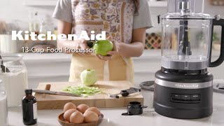 Explore the KitchenAid 13 Cup Food Processor with Dicing Kit [upl. by Millhon]