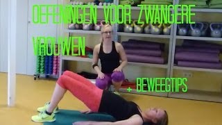 Oefeningen voor Zwangere Vrouwen  Beweegtips [upl. by Berta]