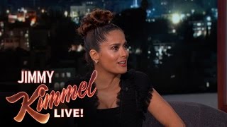 Salma Hayek Prefers Cursing in Spanish [upl. by Burger]