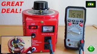 2KVA 120V Variac Autotransformer Incredible Buy [upl. by Sherl]