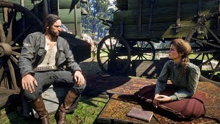 Kieran and MaryBeth Romance  Hidden Dialogue  Red Dead Redemption 2 [upl. by Tabby]