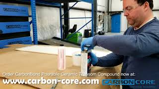 Carbon Core Transom Compound Demonstration [upl. by Hadias]