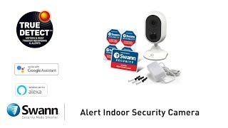 Swann Alert Indoor Security Camera Product Overview [upl. by Morvin670]