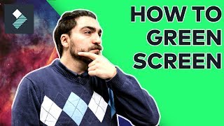 How To Use a Green Screen  Filmora Tutorial [upl. by Nareht]