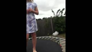 Trampoline tricks for beginners [upl. by Atinahc253]