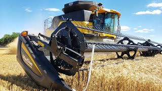 Millennial Farmer Wheat Harvest [upl. by Nelad]