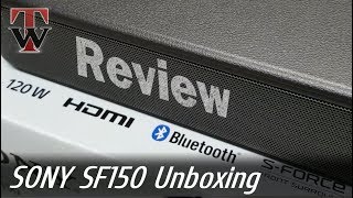 Sony SF150 Soundbar Unboxing Setup amp Review [upl. by Sharon706]