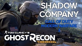 Ghost Recon Wildlands  Shadow Company Outfits From Call Of Duty Modern Warfare 2 [upl. by Bennir456]