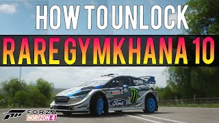 Forza Horizon 4  How To Get The GYMKHANA 10 FIESTA ST RARE  Fast Method [upl. by Rycca720]