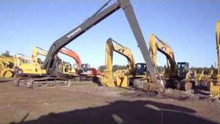 Volvo 290CL Long Boom Excavator [upl. by Ila]