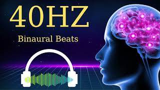 40 hz Binaural Beats Body Control Unlimited Brain Development [upl. by Hedvah343]