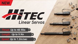 New Hitec Linear Servos [upl. by Ralf87]