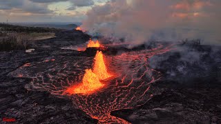 Kilauea Eruption and Leilani Lava Flow of Hawaii 2018 [upl. by Ahsoem]