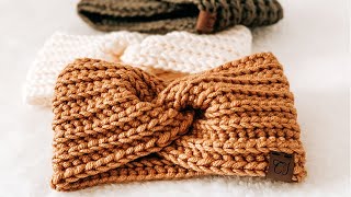 THE ANDES HEADBAND  CROCHET TUTORIAL  CJ Design By Danii´s Ways [upl. by Yelsnit]