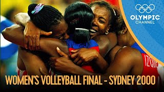 Womens Volleyball Final  CUB v RUS  Sydney 2000 Replays [upl. by Nivonod457]