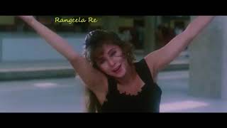 Rangeela Re Song  Rangeela  Urmila Matondkar  Asha Bhosle  Aditya Narayan [upl. by Yrolam]