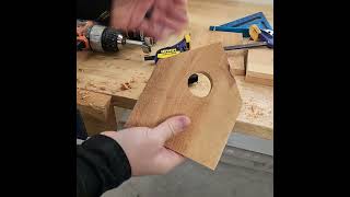 Making A Bird House From A Cedar Fence Picket [upl. by Ailecara795]