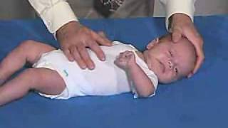 3 Month Primitive Reflexes  Asymmetric Tonic Neck [upl. by Beaulieu]