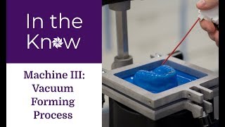 In The Know Machine III Vacuum Forming Process [upl. by Camella]