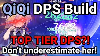 QiQi Physical DPS Build  Genshin Impact AR45 [upl. by Service]