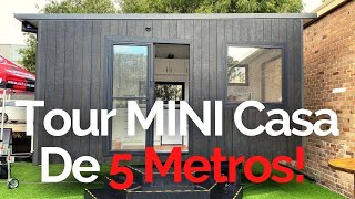 TOUR MINI CASA De 5 Metros 🏡😍🌎  TINY HOUSE Y MINIMALISMO [upl. by Latimer]