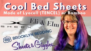 REVIEW Sleep cool with bed sheets made of Lyocell or Bamboo  Best sheet sets 2020 [upl. by Ahseenat]