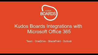 Kudos Boards and Microsoft Office 365 [upl. by Renie]