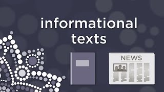 Understanding Informational Texts [upl. by Emmie873]