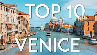 TOP 10 things to do in VENICE  Travel Guide [upl. by Aerdnek]