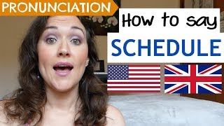 How to Pronounce SCHEDULE US UK amp Australian pronunciation [upl. by Atil62]