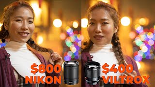 Best Value Nikon Z lens  Viltrox 85mm f18 Review [upl. by Salba]