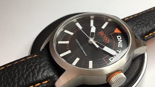 TUTORIAL Hugo Boss Watch 1513214 Quick Battery Change [upl. by Mcferren]