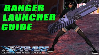 PSO2NGS Ranger Launcher Quick Guide [upl. by Fielding]