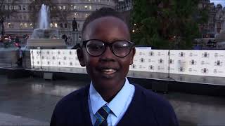 Trafalgar Square Christmas Tree 2024  BBC News 51224 [upl. by Etnaihc]