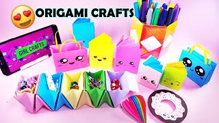 10 COOL PAPER CRAFTS YOU SHOULD TRY TO DO in Quarantine AT HOME  Origami Hacks [upl. by Roht]