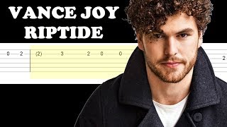 Vance Joy  Riptide Easy Guitar Tabs Tutorial [upl. by Whitman]