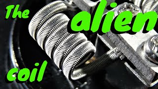 alien clapton build tutorial ALIEN COILS BY GEORGE MPEKOS [upl. by Ydak]