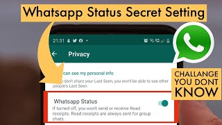 How to view WhatsApp Status without letting them Know  Hide Viewed By in WhatsApp [upl. by Uzziel]