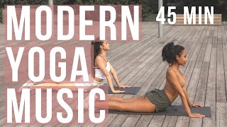 Modern yoga music for exercise and vinyasa practice 45 min of yoga movement music by Songs Of Eden [upl. by Halet]