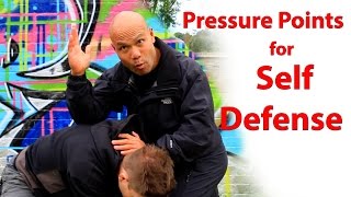 Pressure Points for Self Defense [upl. by Ynnavoeg]