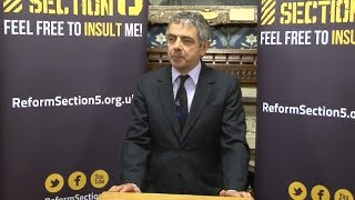 In full Rowan Atkinson on free speech [upl. by Mukund396]