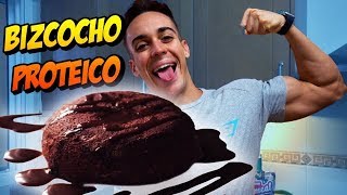 BIZCOCHO PROTEICO En Sólo 3 Minutos  Receta Fitness [upl. by Ardnuaed]