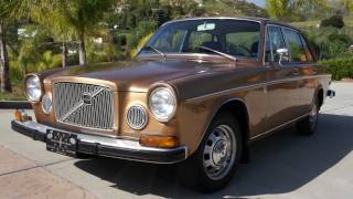 1973 Volvo 164E 1 Owner Classic 6 Cyl Fuel Injected Luxury Saloon [upl. by Fredrick]