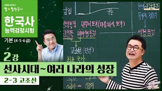 기본별개념1 23 고조선  2강 선사시대｜한국사능력검정시험 기본 [upl. by Georgianne]