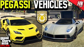 Top 10 Pegassi Vehicles In GTA Online [upl. by Birk]