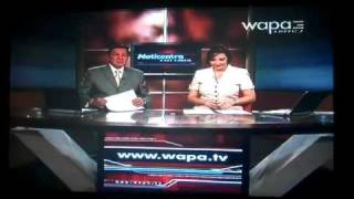 WAPA  Noticentro a las 500 Close for 9162011 [upl. by Urbas48]