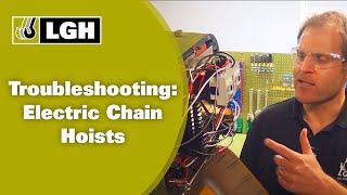 Troubleshooting an Electric Chain Hoist [upl. by Garrison]